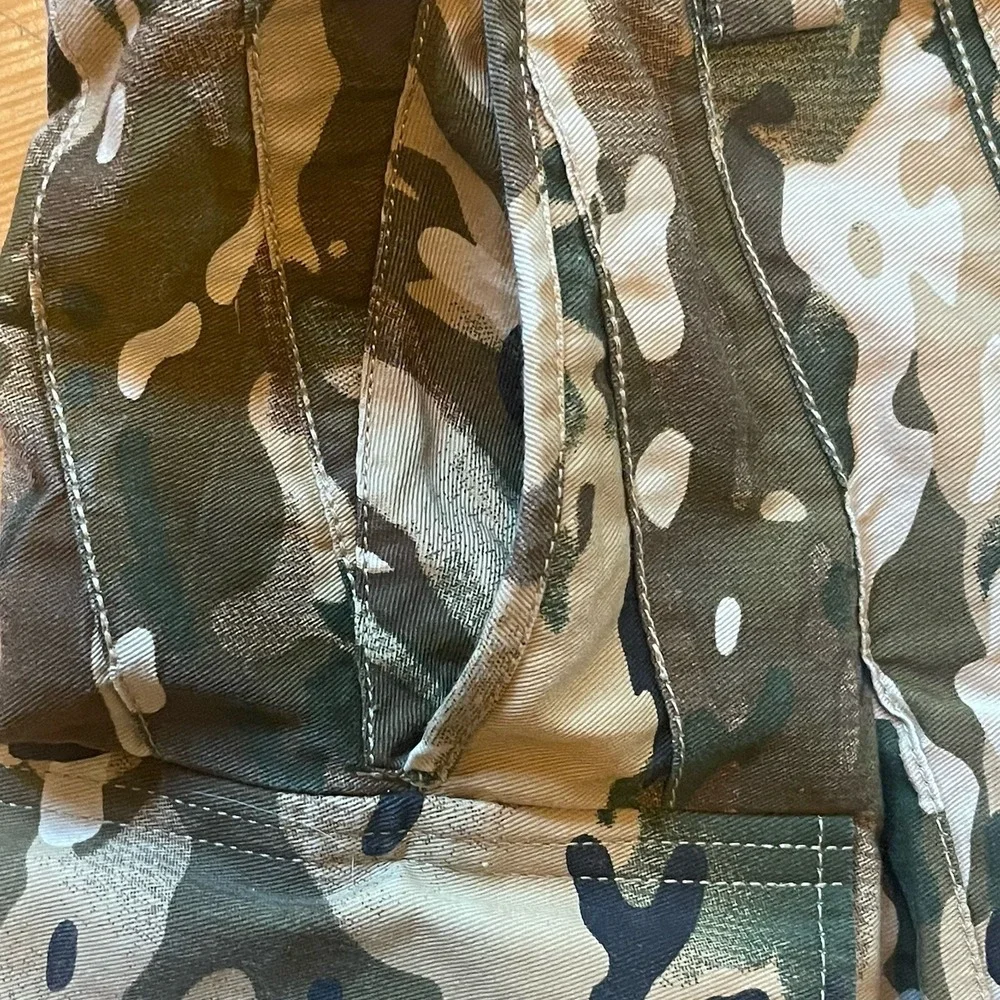 Tactical Utility Kilt Mens 40 Waist Camo Cargo Pockets Heavy Cotton Festival